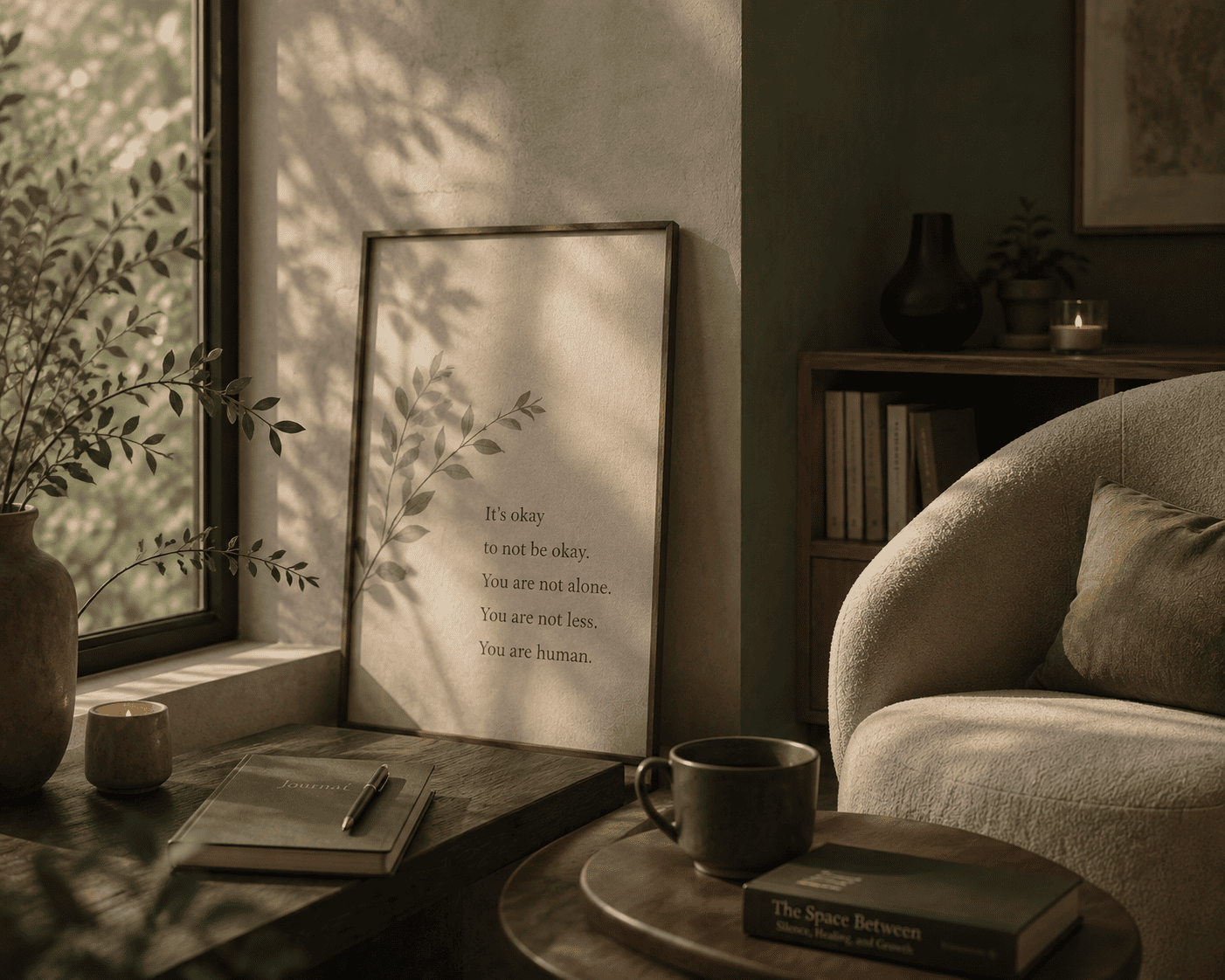 A peaceful space at The Unheard